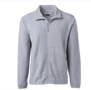 Magellan Women's Full Zip Fleece Sweatshirt Jacket Gray Color Size M